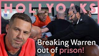 Breaking Warren Out Of Prison! | Hollyoaks