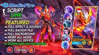 NEW!! Skin Moskov ALL STAR Infernal Wyrmlord No Password | Full Effect & Voice | Patch Terbaru 2025