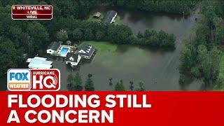 Aerials Show Flooding Still Major Concern For North Carolina Community