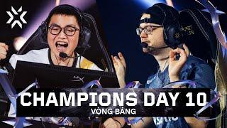 VALORANT Champions Seoul - Vòng Bảng Day 10