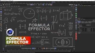 C4D Formula Effector Explained - Cinema 4D Mograph Effectors