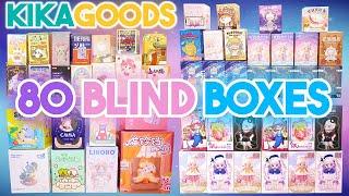 80+ Kikagoods Blind Box Unboxing