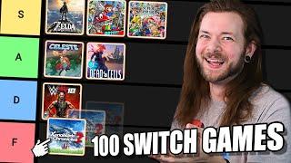 Ranking 100 Nintendo Switch Games from BEST to WORST!