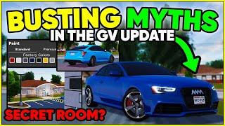 I Busted 20 MYTHS in the NEW GREENVILLE ROBLOX UPDATE!