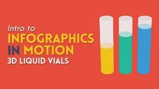 Intro to Infographics in Motion: Liquid Vials/Bar Charts | After Effects Tutorial