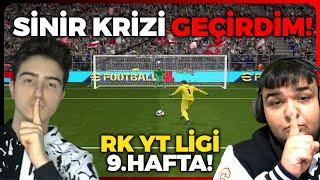 RK YOUTUBERLAR LİGİ 9.HAFTA MAÇI ! KRİZ GEÇİRMELİK MAÇ !