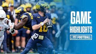 Texas at Michigan | Highlights | Big Ten Football | 09/07/2024