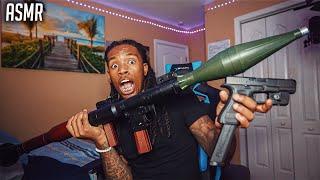 ASMR | ** INSANE ROCKET LAUNCHER SOUNDS AND GUN SOUNDS** For SLEEP And Relaxation! Soothing..