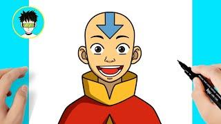 How to draw Aang - Avatar The Last Airbender