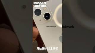 iPhone 13 Unboxing Amazon sale unit iPhone 13 startlight Amazon great Indian festival sale