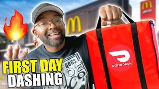 DoorDash My First Day As A DASHER! | Can You Still Make Any ?
