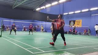 BADMINTON KBB (Iskandar & Sadam VS Adam & Riey)