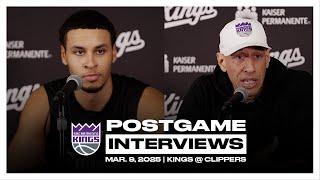 Keegan Murray & Coach Christie | Postgame Interviews 3.9.25