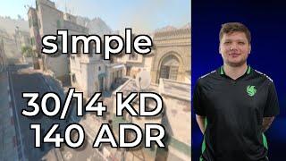 s1mple 30 BOMB vs FPL on Dust 2 | CS2 PRO POVs