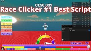 [WORKING!] New Best Race Clicker Script! Auto Farm, Auto Win, Anti AFK, Auto Click & much more!