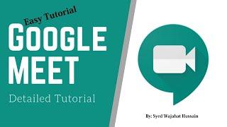 Google Meet: Easy Tutorial (Urdu/Hindi)