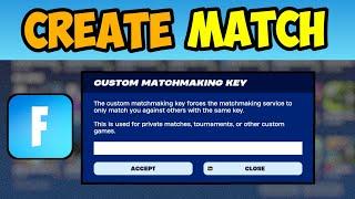 ️ How To Create Custom Match in Fortnite - Full Guide