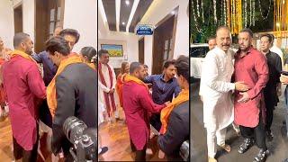 Has Srk Ignored Salman Khan Inside CM Eknath Shinde Ganpati Aarti 2023 After Footage