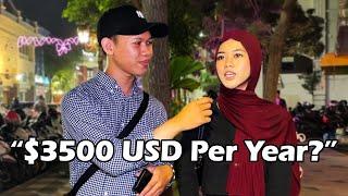 What's The Minimum Salary Required to Date Indonesian Girls? | Street Interview