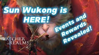 Watcher of Realms: Sun Wukong is HERE!! Events and Rewards Revealed