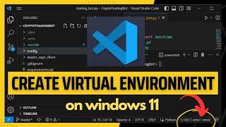 How to create Virtual Environment for Python in Visual Studio Code (2023)