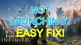 Halo Infinite NOT LAUNCHING? 1 MINUTE FIX!