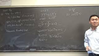 Heat Equation PDE Neumann boundary condition