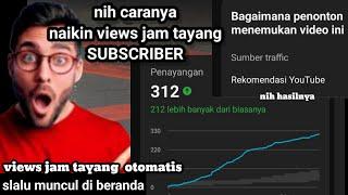 coba test cara menambah view dan jam tayang Youtube gratis untuk pemula