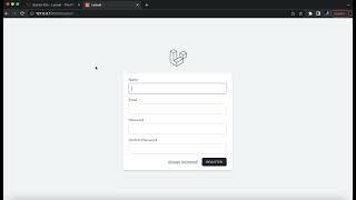 Installing Laravel Project with Authentication using Breeze