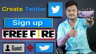 How To Create Twitter Account In Free Fire | Free Fire Twitter Account Kaise Banaye