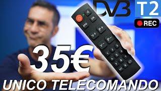 ️NON CAMBIARE LA TUA TV️ DECODER DIGITALE TERRESTRE 2021 DVB-T2 ECONOMICO CON UNICO TELECOMANDO