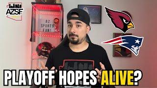 The Arizona Cardinal Keep Post Season HOPES ALIVE Taking Down The New England Patriots!