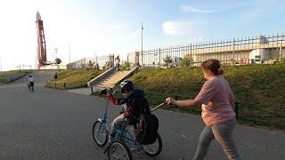 Одели,как кукол и катаем на колясках. 25.05.23