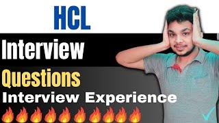 HCL Interview Questions | HCLTECH Interview Experience | Recruitment Process | HCL Fresher Interview