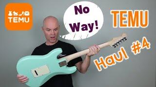 What's going on with this guitar from TEMU? It just blew my mind! Let's unpack TEMU Haul #4 #deals