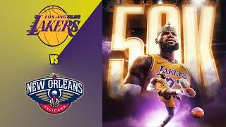 Lakers vs Pelicans | Lakers Highlights | LeBron 50,000 Point Game | March 4, 2025