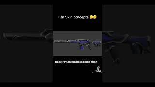 Fan Skin Concepts | Valorant | #valorant #valorantshorts SUBSCRIBE️