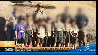Parents outraged at Cub Scout trip to known nude beach in San Diego, CA.
