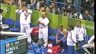 Alexei Nemov HB EF Juegos Olímpicos Atenas 2004 Алексей Юрьевич Немов