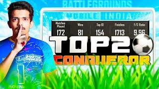 FULL SERIOUS RANK PUSH TO TOP 20! | Bhartiya Conqueror | BGMI LIVE