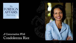 Condoleezza Rice: The Middle East, China, and the Case Against American Isolationism