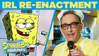 SpongeBob Cast Remake BEST Scenes EVER In REAL Life  Happy Birthday, SpongeBob | #TBT