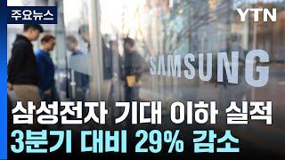 삼성전자 지난해 4분기 영업이익 6.5조...전기 대비 29%↓ / YTN