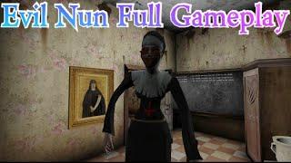 Evil Nun Full Gameplay Old Version ( Full Screen Display )