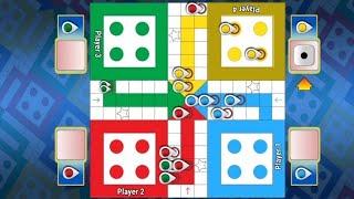 Ludo game in 4 players | Ludo King game in 4 players | Ludo King | Ludo Gameplay