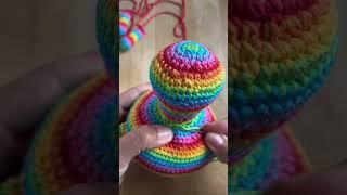 When a kid asks for a rainbow koala amigurumi, I take my job really seriously 