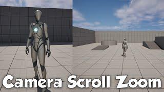 Third Person Camera Scroll Zoom Tutorial | Unreal Engine 5