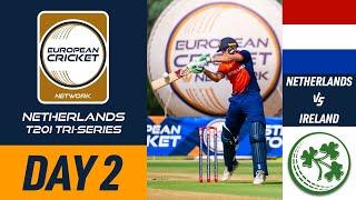  ECN Netherlands T20I Tri-Series, May 2024 | Day 2 | Netherlands vs Ireland | 19 May 2024