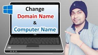 how to change domain name in windows 10 | How To Change Workgroup Name In Windows 10