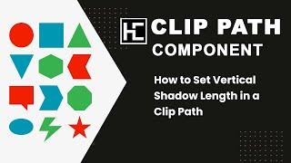 How to Set Vertical Shadow Length in a Clip Path